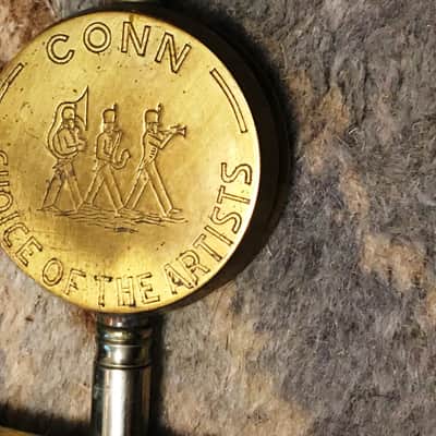 " THE TEAGARDEN SPECIAL " EXCELLENT C. G. CONN TROMBONE 1935 4H  RARE ARTIST SPECIAL ORG. CASE WITH BENGE MOUTHPIECE 12C image 11