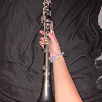 Yamaha clarinet mid-90's - grenadilla wood with oil polish image 7