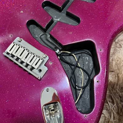 1990s Fender Custom Shop Stratocaster Loaded Body - Purple Sparkle image 2