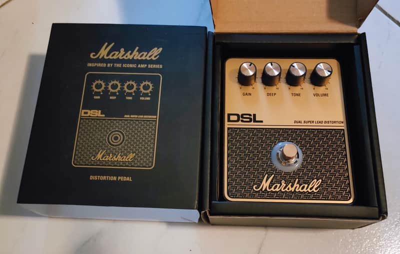 Marshall DSL Overdrive Pedal 2026 - Black / Gold image 1