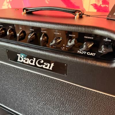 Bad Cat Hot Cat 45 Combo Amp - 2-Channel 45-Watt 1x12" Guitar 2022 - Present - Black image 4