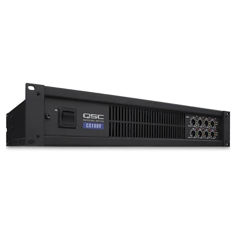 QSC CX108V 8-Channel Commercial Power Amplifier image 1