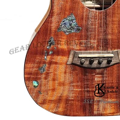 Kanile'a ISL T Premium 25th Anniversary Hawaiian Koa handmadeTenor ukulele #27728 image 8
