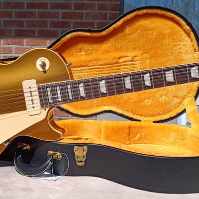 gibson les paul standard custom shop gold top p90 reissue 68 image 11