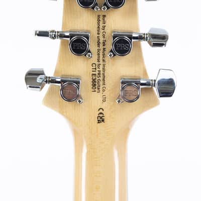 PRS SE Custom 22 Semi-Hollow 2022 - Santana Yellow image 12
