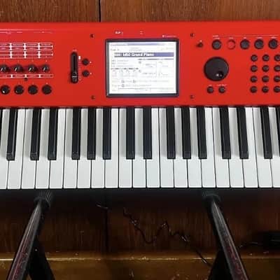KORG M50-61 61-Key Compact Music Workstation RED Limited edition