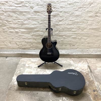 🎸 TAKAMINE EF-391ME / 1985 / transparent black / Japan / incl. ohsc / vintage & rare image 2
