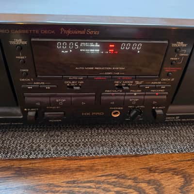 Optimus SCT-55 dual bay cassette deck Late 1990s - Black image 12