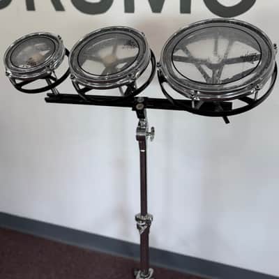 Remo Roto Toms 6", 8", 10" Set with Stand image 1