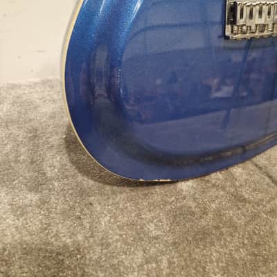 Wilson Bros The Ventures VM-65 - Electric Guitar - Blue - Good w/ Hard Case image 18