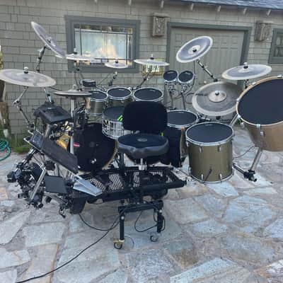 Stealth / Drum tech Double Bass Kit A2E Acoustic to electronic conversion image 2