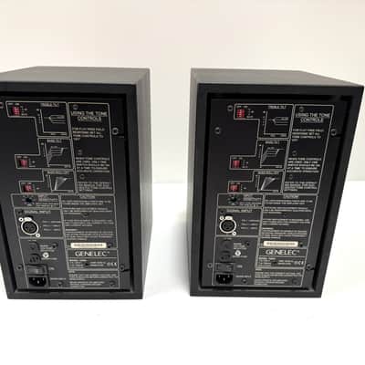 Genelec 1030A 6.5" Powered Nearfield Studio Monitor (Pair) 1994 - 2005 - Black image 2