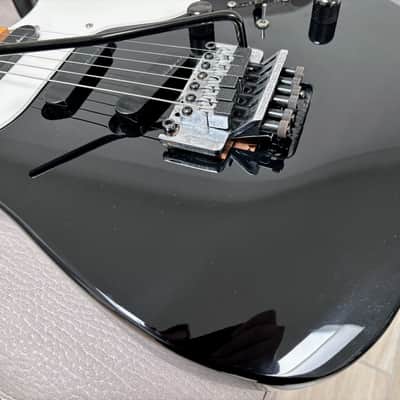 Charvel Jackson The Spectrum / Model 8 with Maple Fretboard 1986 - 1989 - Black w/HSC image 11