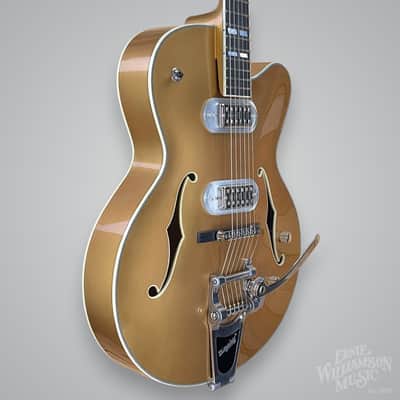 Eastman T58-GD Holowbody Electric Guitar - Truetone Gold image 3