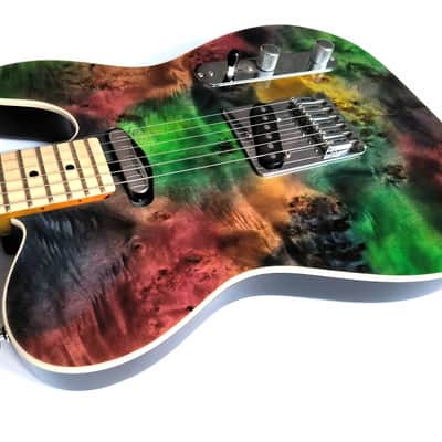(made in Ukraine) Para Custom Barn Tele '2023 Autumn Splash w/GigBag image 6