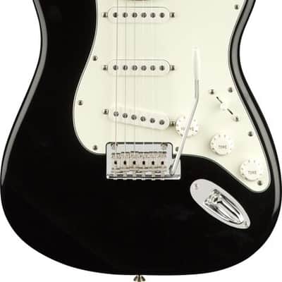 Fender Player Series Stratocaster Electric Guitar Black w/ Pau Ferro Fretboard