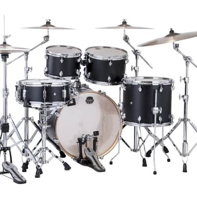 Mapex Mars Maple Fusion Shell Pack - Matte Black (MM504SFKD) image 4