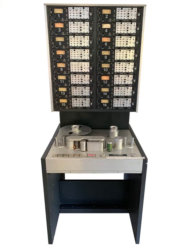 Studer A80 16 track Analog Multitrack 2" Tape Machine with Remote image 1