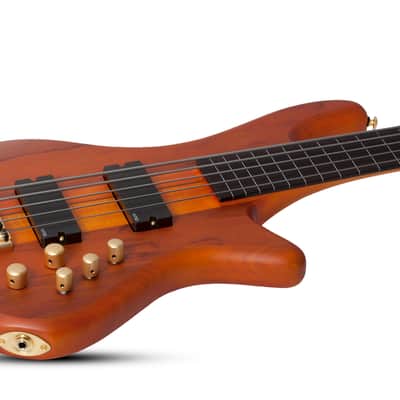 Schecter Stiletto Studio-5 FL Honey Satin image 3