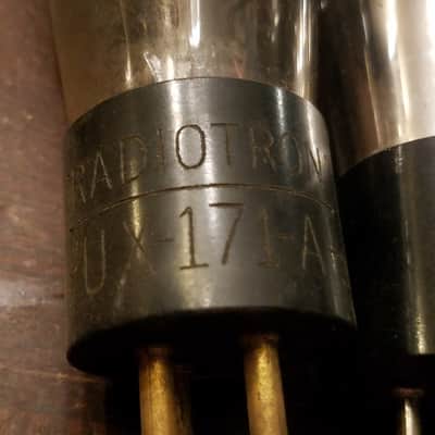 RCA ONE (1) Type 71A GLOBE Power Amplifier Antique tNOS AT1000 TESTED Vacuum Tube Audio 1926-1930 image 2
