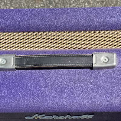 1994 Marshall Limited Edition 1959-LTD Purple 100 Watt All Tube Half Stack #23/30 1960AV 4X12 image 5