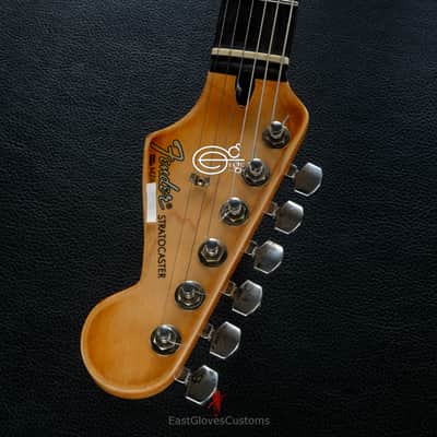 Fender Stratocaster 60th Anniversary Rusty Gold Heavy Aged Relic by East Gloves Customs image 21