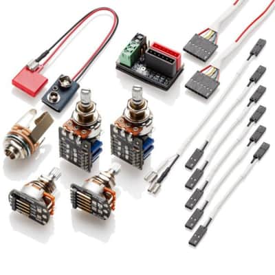 EMG 57/66 TW Dual Mode Humbucker Pickup Set, Chrome image 2