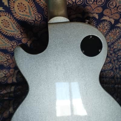 Gibson les paul studio 2012 - silver pearl image 11