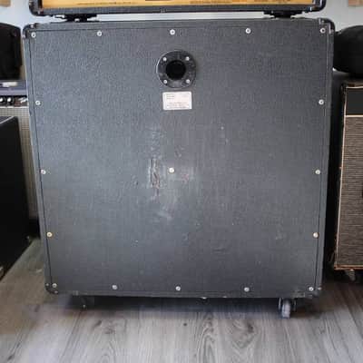 Marshall jcm 800 bass head + cabinet 4x12 brown grill cloth image 2