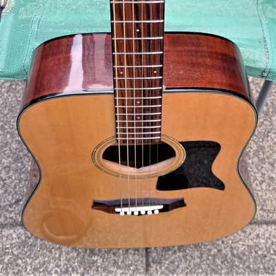 Tanglewood TD8 Solid Top Nashville Dreadnought Acoustic Guitar with Hard case image 4