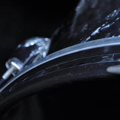 Slingerland Vintage 1965 Black Diamond Pearl 4 Piece Shell Pack image 5