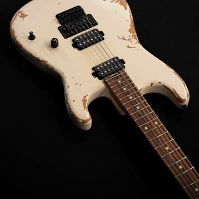 CHARVEL Pro-mod Relic San Dimas Style 1 HH Fr Pf PF Weathered White image 16