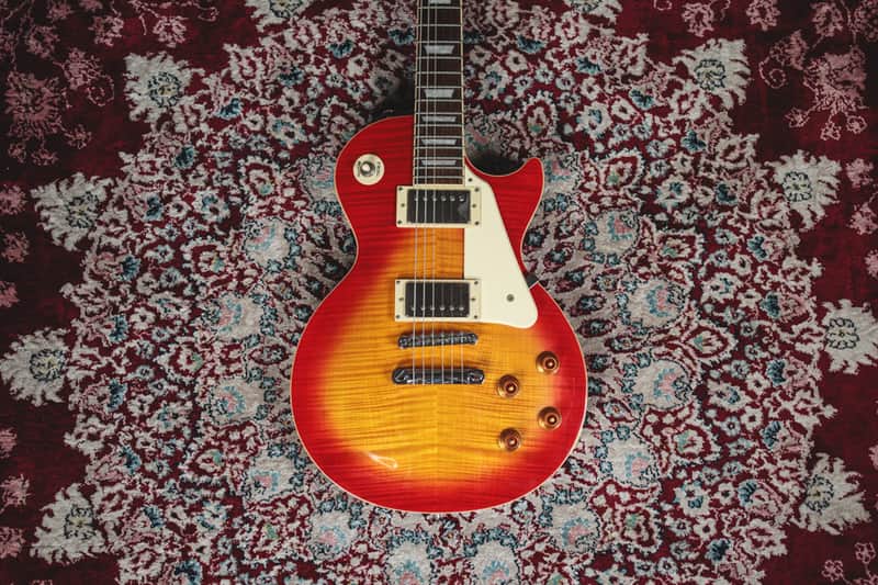 Epiphone Les Paul Standard 1999 - Cherry Sunburst | Reverb