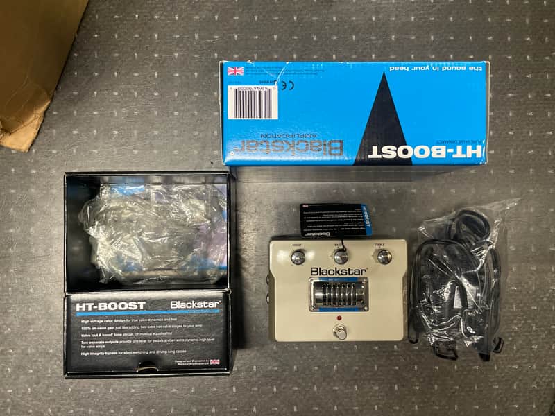 Blackstar HT-Boost Tube Boost Pedal 2010s - Silver image 1