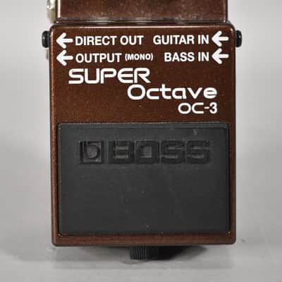 Boss OC-3 Super Octave (Dark Gray Label) 2003 - Present Brown image 1