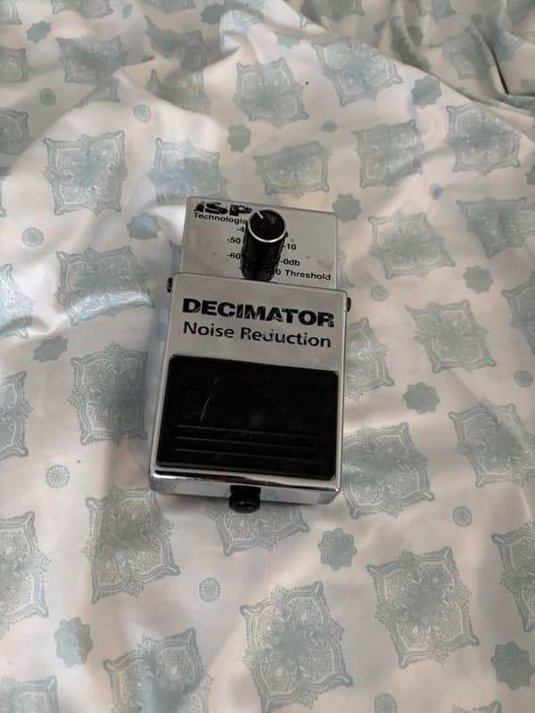 (USED) ISP Technologies Decimator Noise Reduction Pedal 2012 - Silver