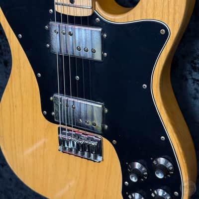 Fender Telecaster Deluxe from 1977 in natural finish with case Bild 8