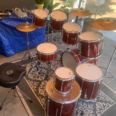 Sonor Hilites 1989 - Red Maple image 3