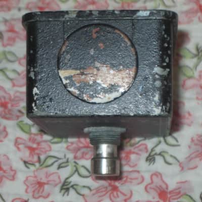 used vintage Morley RFS-1 Single Button Footswitch + feet [Single-button latching (push-on/push-off) footswitch] 1983-1990 - durabke metal casing, gray finish white graphic, single switch, 1/4"  mono jack (NO: box/paperwork) image 19