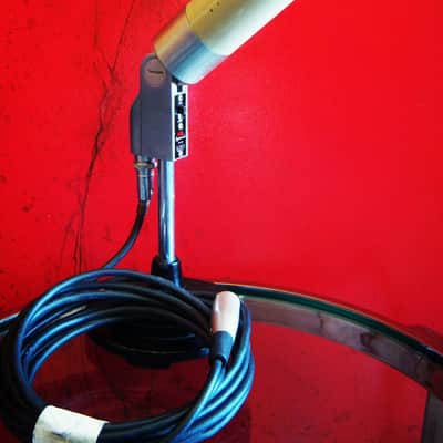 Vintage RARE 1960's Turner 466 dynamic microphone High Z Satin Chrome w XLR cable 33D 22D 77A # 4 image 1