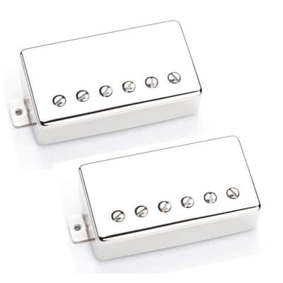 Seymour Duncan Seth Lover SH-55 PAF Humbucker Set - Bridge and Neck Pickup in Nickel image 1