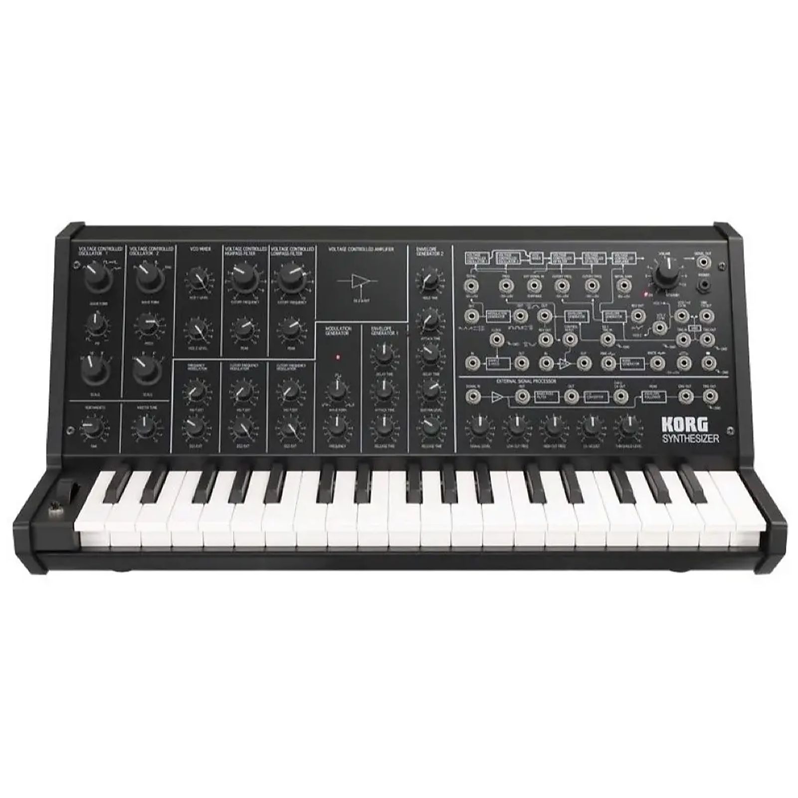 【セール！】 korg ms-20 mini セミモジュラーシンセサイザー Korg MS-20 Mini Semi-Modular Analog Synthesizer | Reverb
