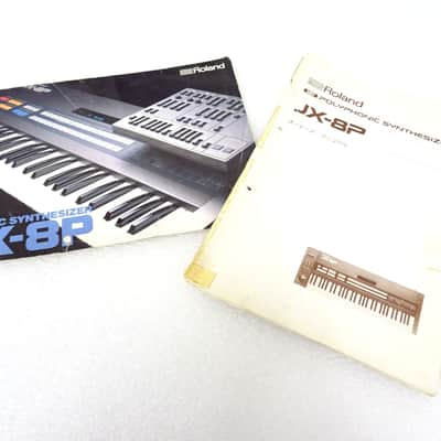Roland JX-8P & PG-800 Vintage Analog Synthesizer & Programmer w/ Original Manual & Brochure NICE! image 25