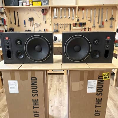 JBL 4412 Studio Monitors – Professionally Restored w/ Walnut Veneer – Exceptional Condition image 9