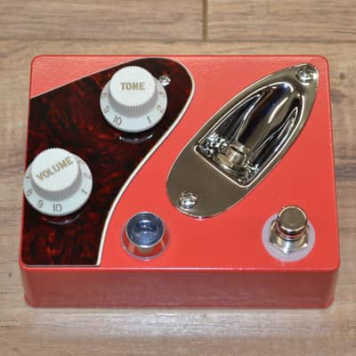 Coppersound Pedals STRATEGY V2 TWO CHANNEL PREAMP & OVERDRIVE 2022 - Fiesta Red image 1