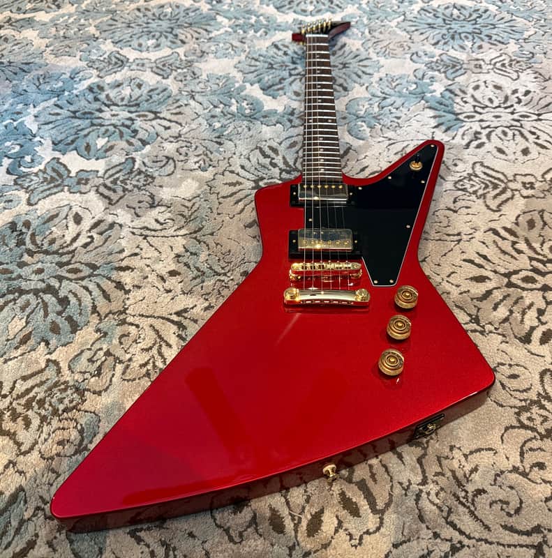 Epiphone Ruby Red Sparkle Explorer Limited Edition image 1