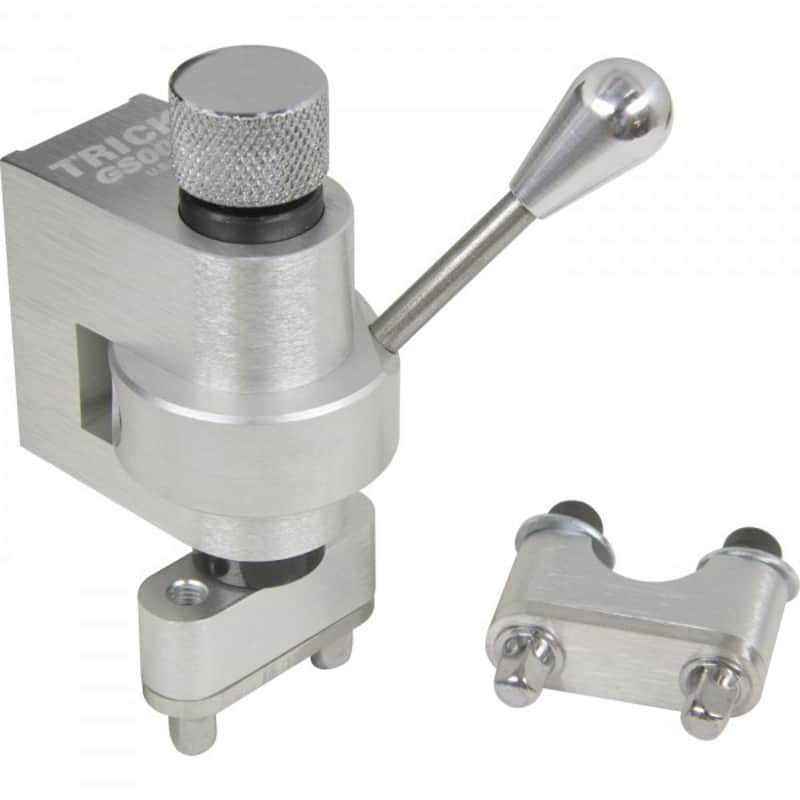 Trick 3 position chrome plated throw-off image 1