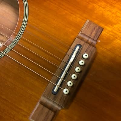 Washburn Festival Series EA20 MTS acoustic-electric guitar 1996 excellent condition with new gator hard case image 10