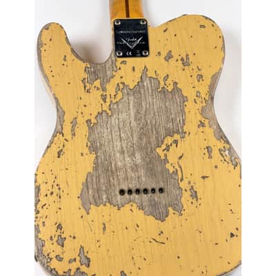 Fender CUSTOM SHOP LTD 53 TELE SUPER HEAVY RELIC - AGED NATURAL BLONDE 2024 - Super heavy relic Aged natural blonde image 14