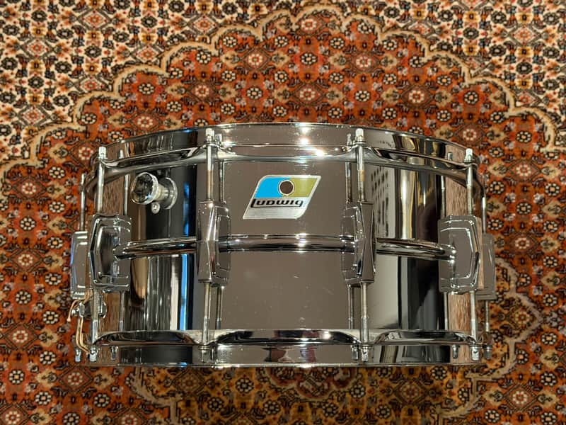Ludwig Supraphonic 6.5x14" Snare : JUN 17 1970 w/ Case image 1